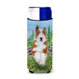 Bearded Collie Ultra Beverage Insulators For Slim Cans Ss8320Muk