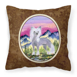 Caroline'S Treasures Ss8326Pw1414 Chinese Crested Decorative Canvas Fabric Pillow, Large, Multicolor