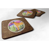 Caroline'S Treasures Ss8327Fc Rhodesian Ridgeback Foam Coasters (Set Of 4), 3.5 H X 3.5 W, Multicolor
