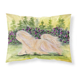 Caroline'S Treasures Ss8328Pillowcase Lhasa Apso Moisture Wicking Fabric Standard Pillowcase, Large, Multicolor