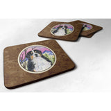 Caroline'S Treasures Ss8336Fc Bernese Mountain Dog Foam Coasters (Set Of 4), 3.5 H X 3.5 W, Multicolor