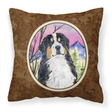 Caroline'S Treasures Ss8336Pw1414 Bernese Mountain Dog Decorative Canvas Fabric Pillow, Large, Multicolor