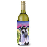 Schnauzer Wine Bottle Beverage Insulator Beverage Insulator Hugger Ss8340Literk