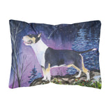 Caroline'S Treasures Ss8344Pw1216 Bull Terrier Decorative Canvas Fabric Pillow, Large, Multicolor
