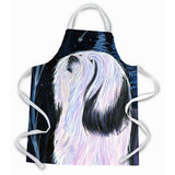 Caroline'S Treasures Ss8348Apron Tibetan Terrier Apron, Large, Multicolor