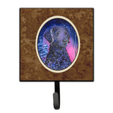 Caroline'S Treasures Ss8354Sh4 Starry Night Curly Coated Retriever Leash Holder Or Key Hook, Small, Multicolor