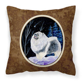 Caroline'S Treasures Ss8357Pw1414 Starry Night Keeshond Decorative Canvas Fabric Pillow, Large, Multicolor