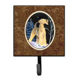 Caroline'S Treasures Ss8361Sh4 Starry Night Airedale Leash Holder Or Key Hook, Small, Multicolor