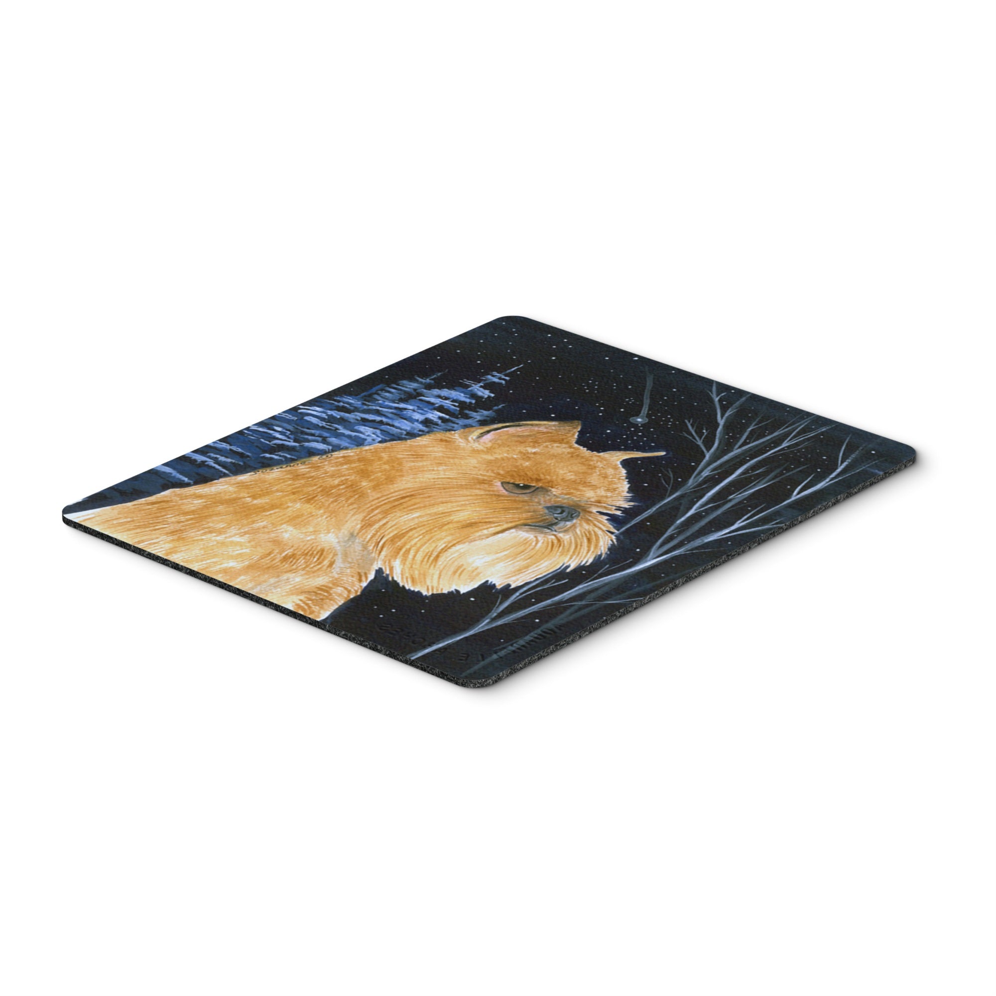 Caroline'S Treasures Mouse/Hot Pad/Trivet, Starry Night Brussels Griffon (Ss8362Mp)