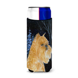 Starry Night Brussels Griffon Ultra Beverage Insulators For Slim Cans Ss8362Muk