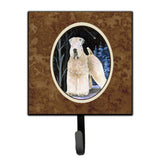 Caroline'S Treasures Ss8364Sh4 Starry Night Wheaten Terrier Soft Coated Leash Holder Or Key Hook, Small, Multicolor