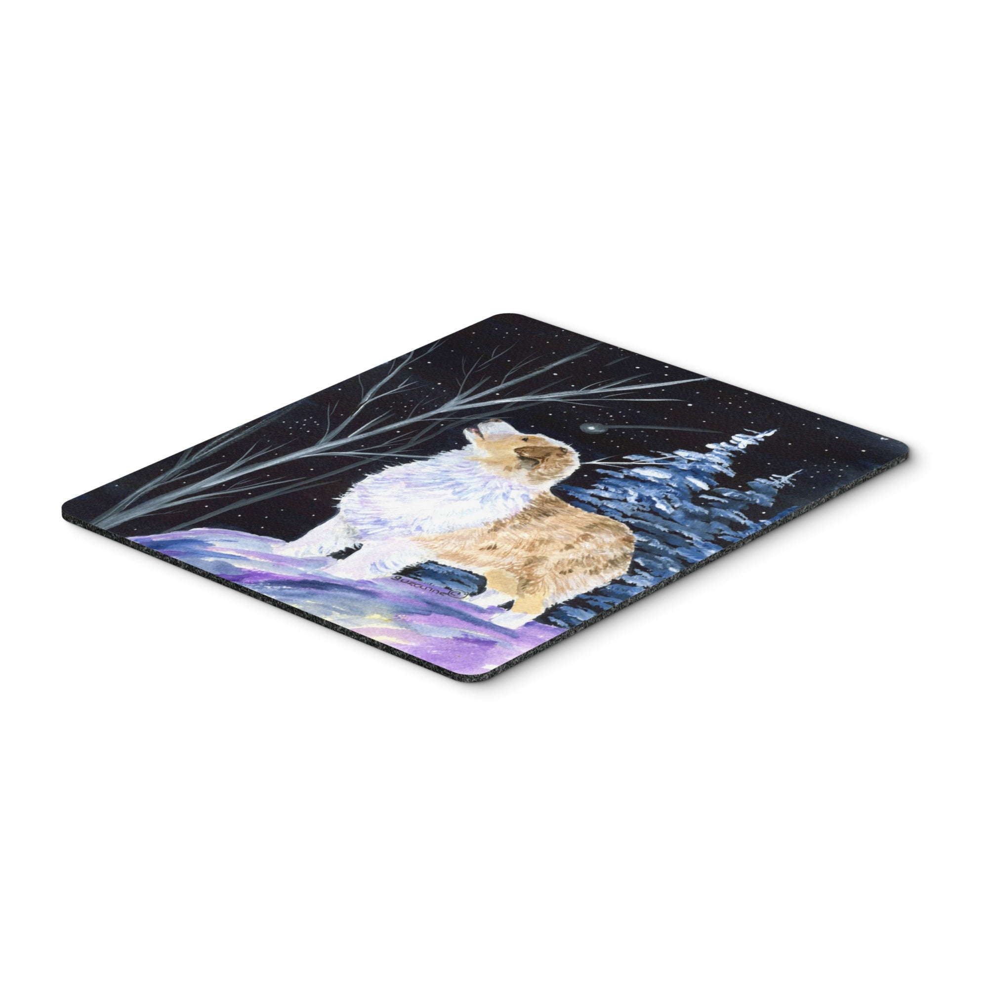 Caroline'S Treasures Mouse/Hot Pad/Trivet, Starry Night Australian Shepherd (Ss8367Mp)