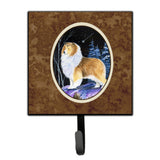 Caroline'S Treasures Ss8368Sh4 Starry Night Sheltie Leash Holder Or Key Hook, Small, Multicolor