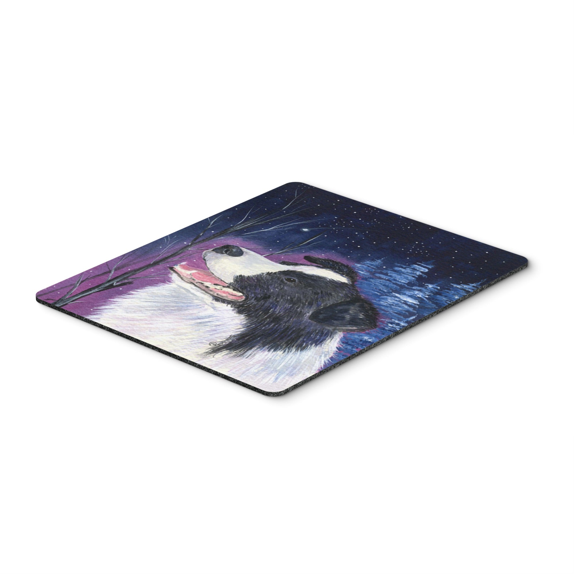 Caroline'S Treasures Mouse/Hot Pad/Trivet, Starry Night Border Collie (Ss8369Mp)