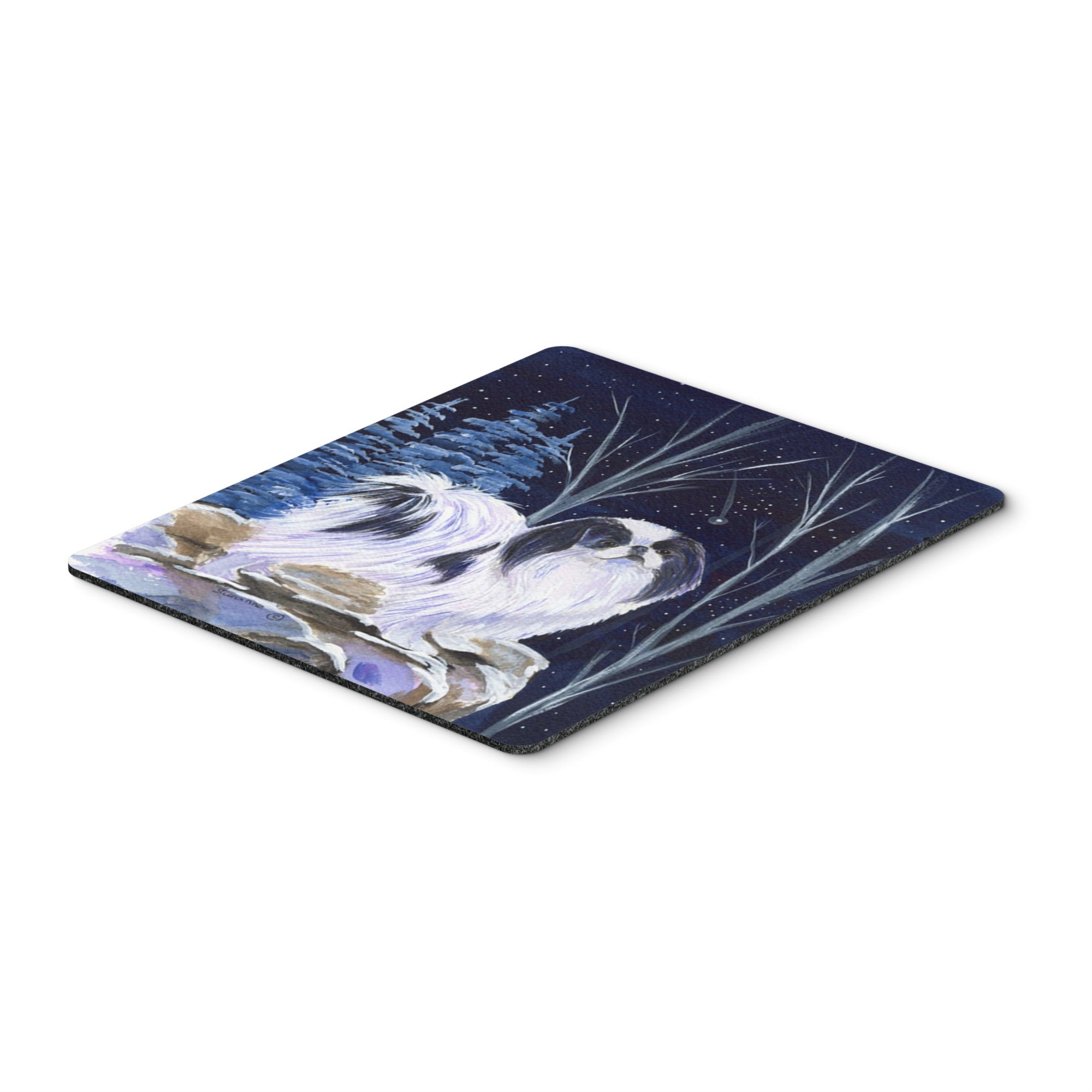 Caroline'S Treasures Mouse/Hot Pad/Trivet, Starry Night Japanese Chin (Ss8374Mp)