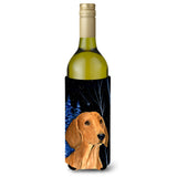 Starry Night Dachshund Wine Bottle Beverage Insulator Beverage Insulator Hugger