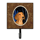 Caroline'S Treasures Ss8379Sh4 Starry Night Dachshund Leash Holder Or Key Hook, Small, Multicolor