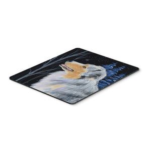 Caroline'S Treasures Mouse/Hot Pad/Trivet, Starry Night Australian Shepherd (Ss8382Mp)