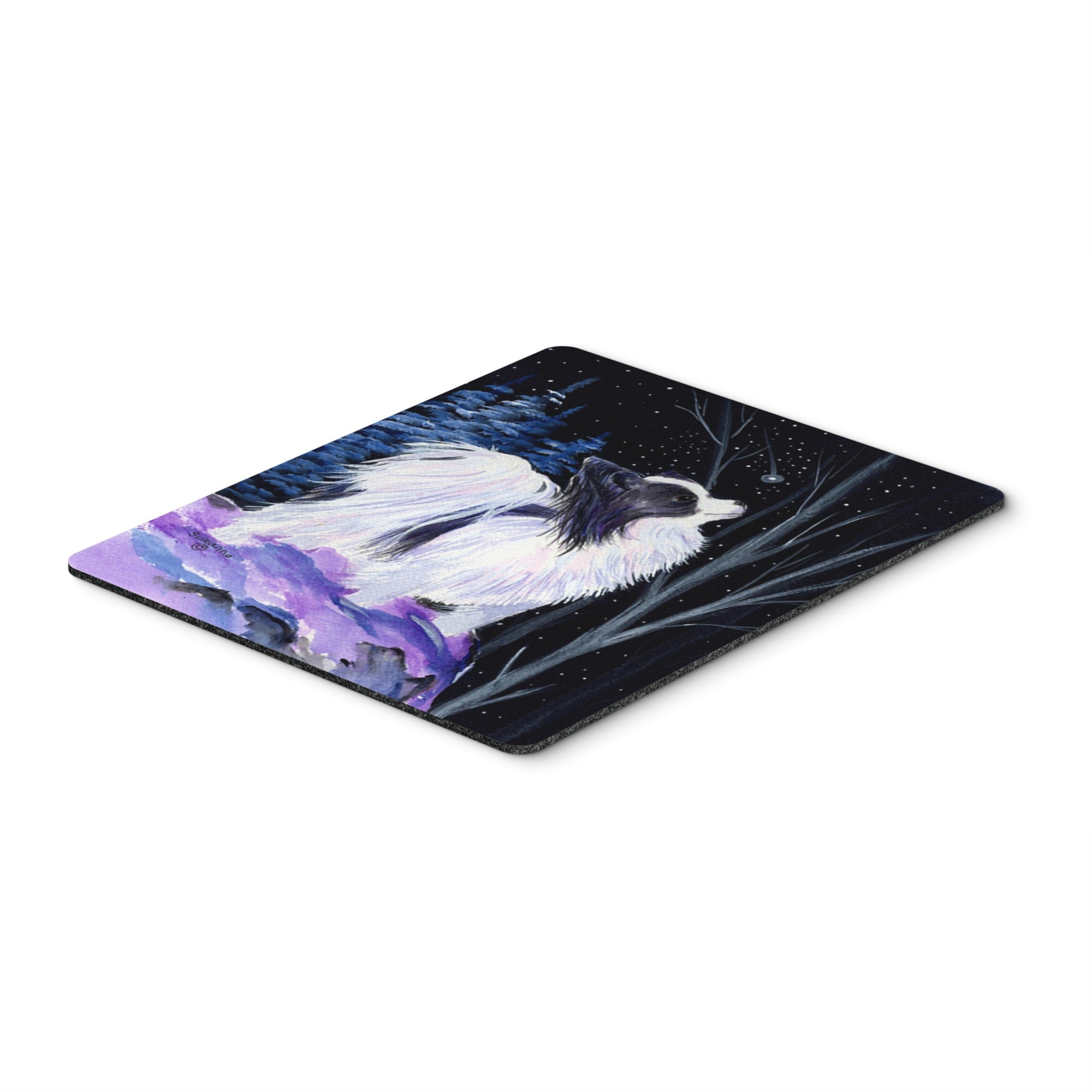Caroline'S Treasures Mouse/Hot Pad/Trivet, Starry Night Papillon (Ss8383Mp)