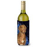Starry Night Chesapeake Bay Retriever Wine Bottle Beverage Insulator Beverage Insulator Hugger Ss8384Literk
