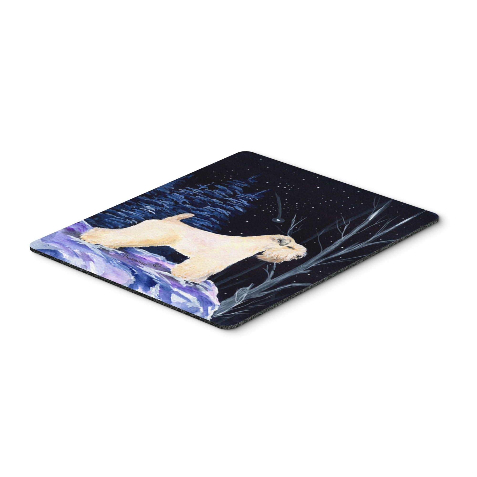 Caroline'S Treasures Mouse/Hot Pad/Trivet, Starry Night Wheaten Terrier Soft Coated (Ss8386Mp)