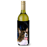 Starry Night Corgi Wine Bottle Beverage Insulator Beverage Insulator Hugger Ss8387Literk