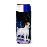 Starry Night Jack Russell Terrier Ultra Beverage Insulators For Slim Cans Ss8388Muk