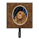 Caroline'S Treasures Ss8391Sh4 Starry Night Sussex Spaniel Leash Holder Or Key Hook, Small, Multicolor