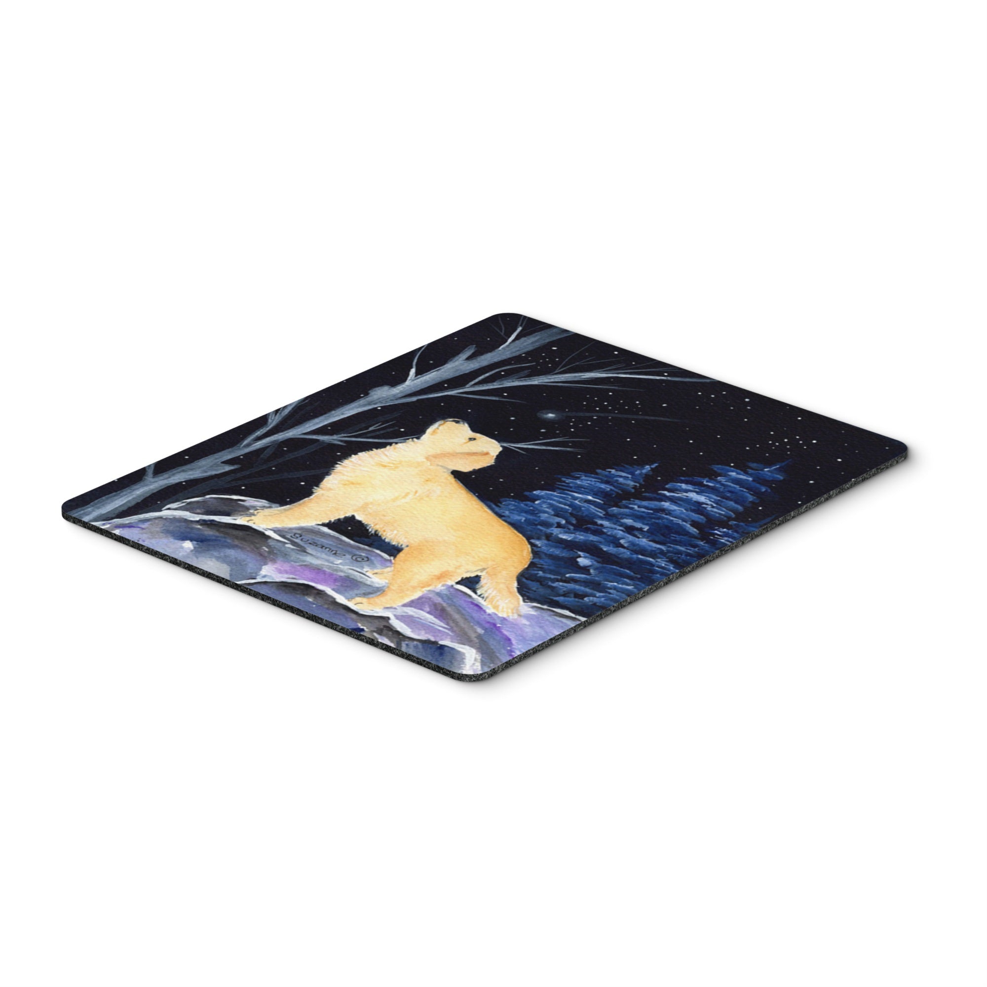 Caroline'S Treasures Mouse/Hot Pad/Trivet, Starry Night Golden Retriever (Ss8392Mp)