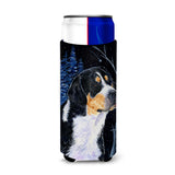 Starry Night Bernese Mountain Dog Ultra Beverage Insulators For Slim Cans Ss8393Muk