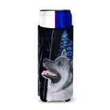 Starry Night Norwegian Elkhound Ultra Beverage Insulators For Slim Cans Ss8398Muk