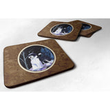 Caroline'S Treasures Ss8399Fc Starry Night Portuguese Water Dog Foam Coasters Set Of 4 (Set Of 4), 3.5 H X 3.5 W, Mult