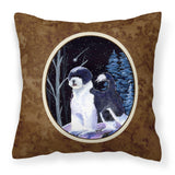 Caroline'S Treasures Ss8399Pw1414 Starry Night Portuguese Water Dog Fabric Pillow, Large, Multicolor