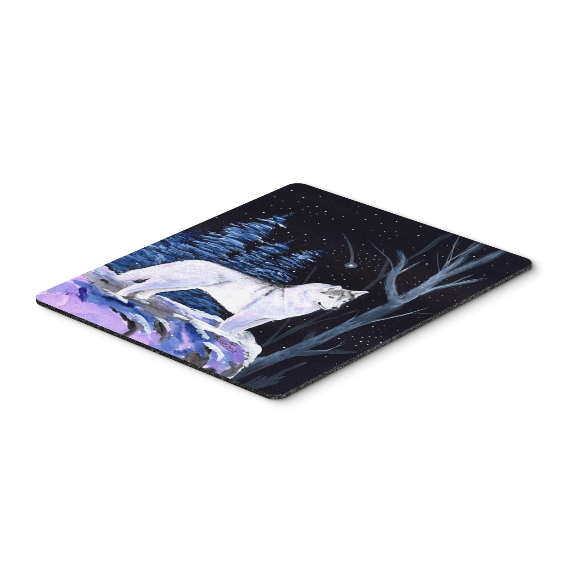 Caroline'S Treasures Mouse/Hot Pad/Trivet, Starry Night Siberian Husky (Ss8400Mp)