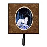 Caroline'S Treasures Ss8400Sh4 Starry Night Siberian Husky Leash Holder Or Key Hook, Small, Multicolor