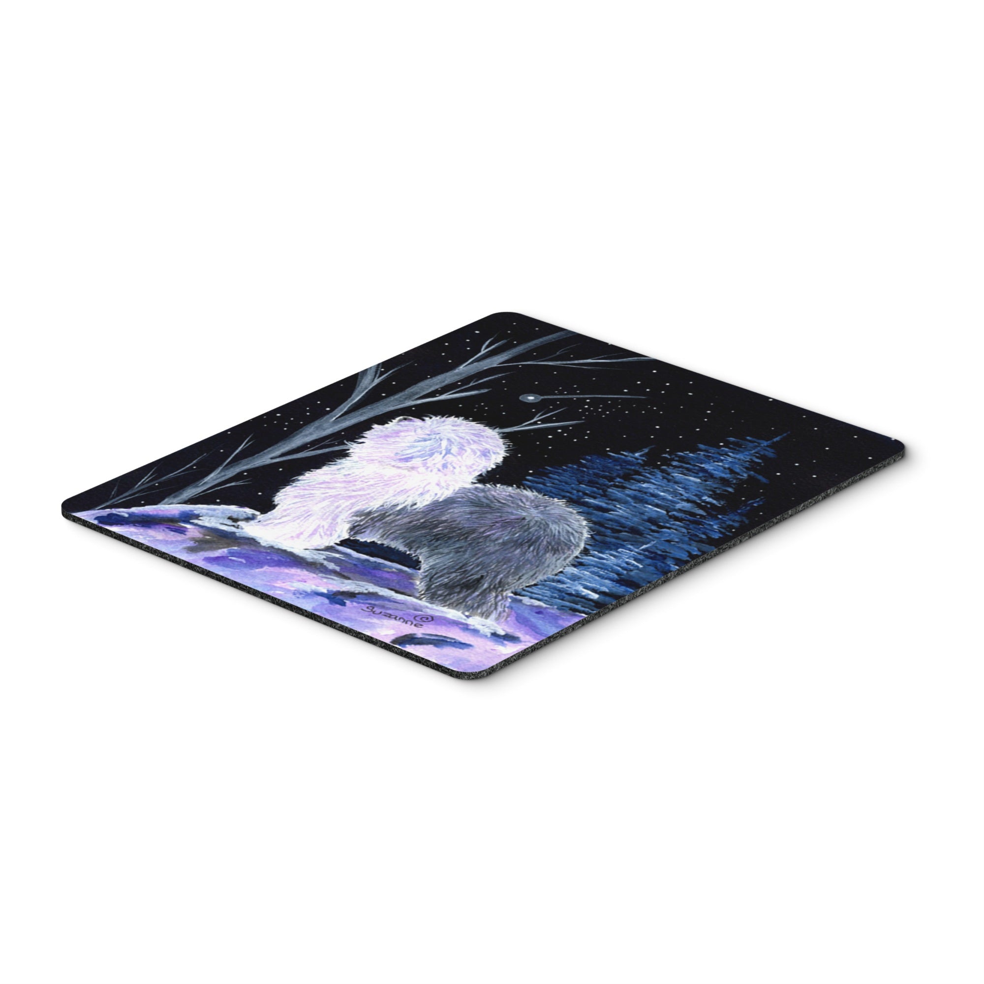 Caroline'S Treasures Mouse/Hot Pad/Trivet, Starry Night Old English Sheepdog (Ss8401Mp)