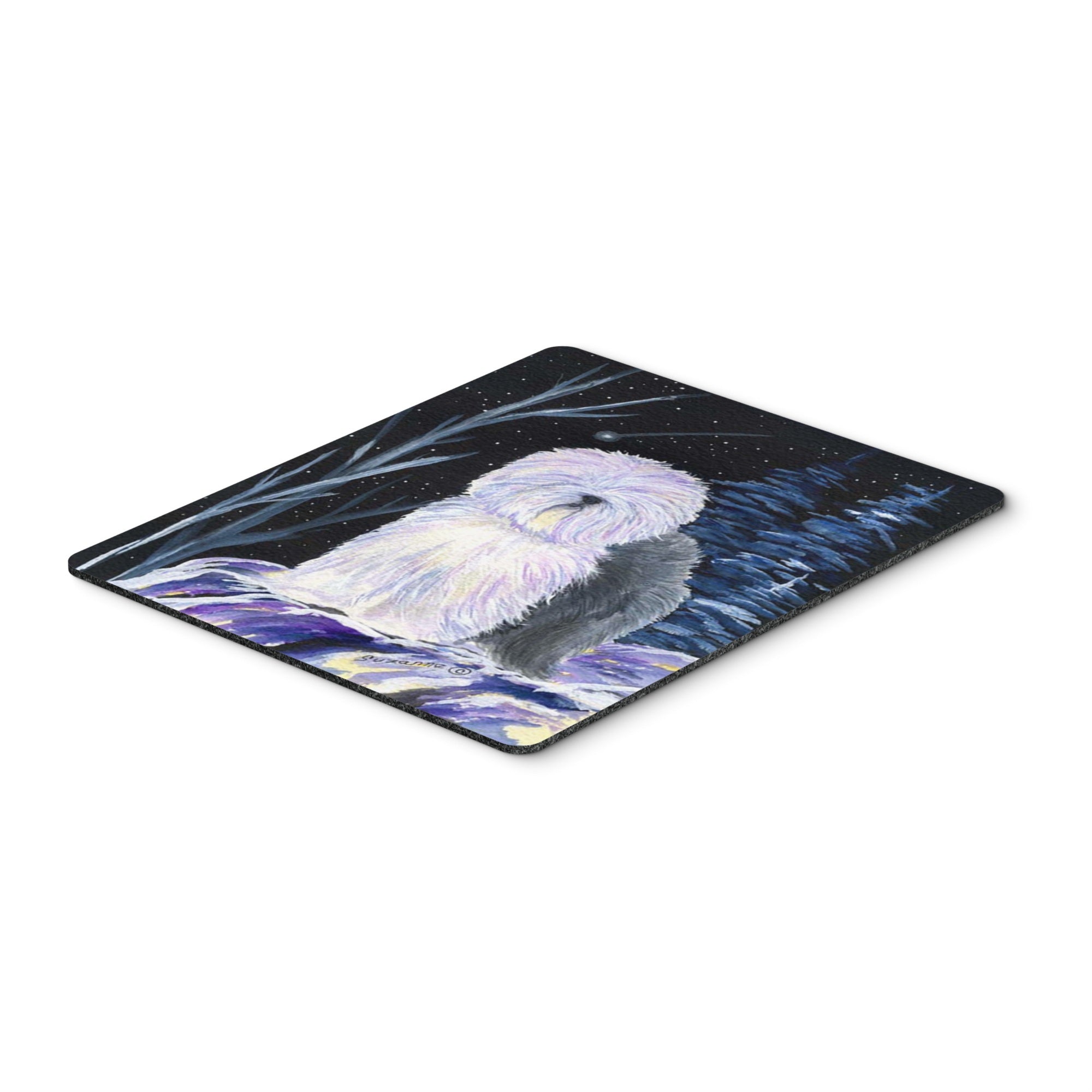 Caroline'S Treasures Mouse/Hot Pad/Trivet, Starry Night Old English Sheepdog (Ss8406Mp)