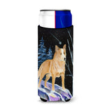 Starry Night Australian Cattle Dog Ultra Beverage Insulators For Slim Cans Ss8407Muk