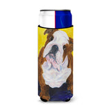 English Bulldog Ultra Beverage Insulators For Slim Cans Ss8415Muk