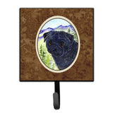 Caroline'S Treasures Ss8420Sh4 Pug Leash Holder Or Key Hook, Small, Multicolor