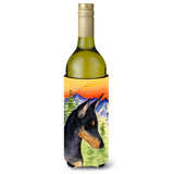 Manchester Terrier Wine Bottle Beverage Insulator Beverage Insulator Hugger