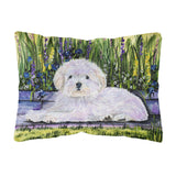 Caroline'S Treasures Ss8430Pw1216 Coton De Tulear Decorative Canvas Fabric Pillow, Large, Multicolor