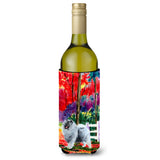 Keeshond Wine Bottle Beverage Insulator Beverage Insulator Hugger Ss8432Literk