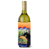 Manchester Terrier Wine Bottle Beverage Insulator Beverage Insulator Hugger Ss8433Literk
