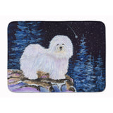 Caroline'S Treasures Starry Night Coton De Tulear Floor Mat, 19 X 27, Multicolor