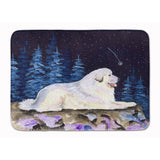 Caroline'S Treasures Starry Night Pyrenees Floor Mat, 19 X 27, Multicolor