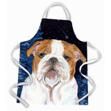 Caroline'S Treasures Ss8447Apron Starry Night English Bulldog Apron, Large, Multicolor