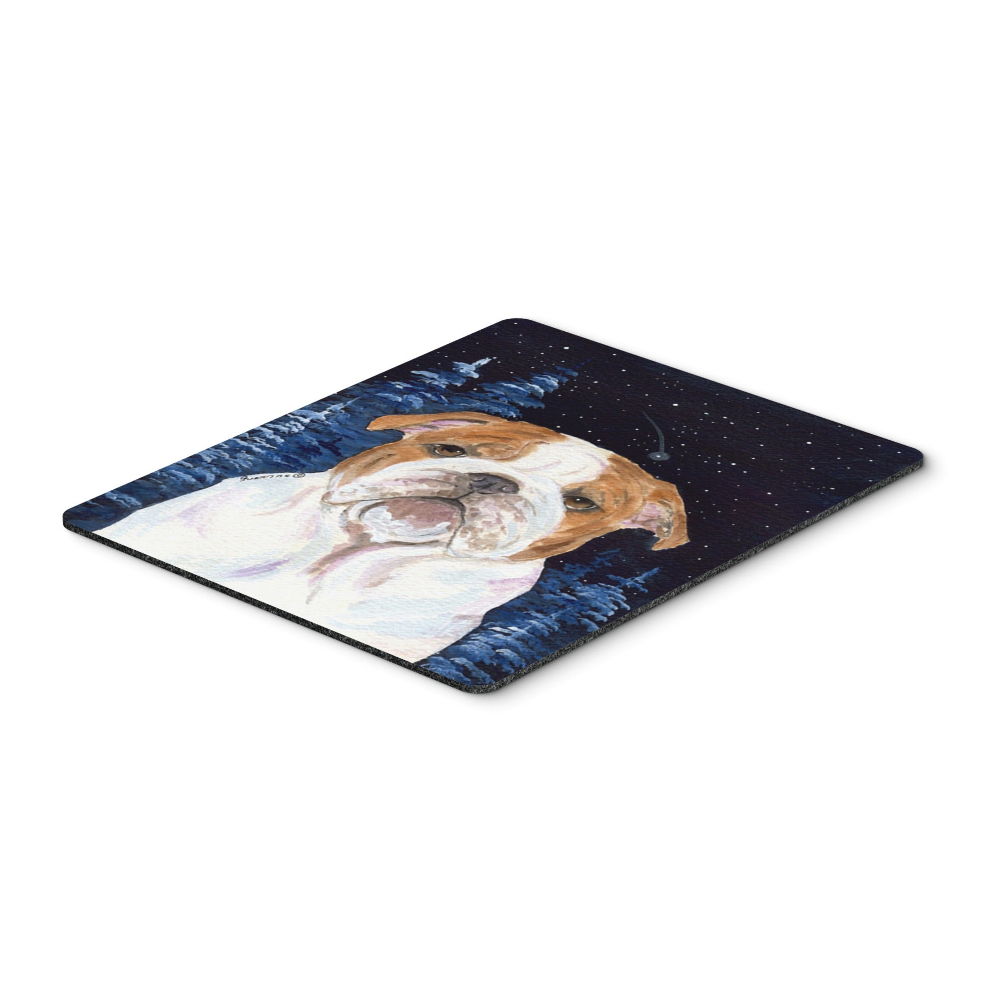 Caroline'S Treasures Mouse/Hot Pad/Trivet, Starry Night English Bulldog (Ss8447Mp)
