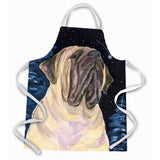 Caroline'S Treasures Ss8448Apron Starry Night Mastiff Apron, Large, Multicolor