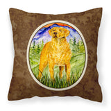 Caroline'S Treasures Ss8449Pw1414 Chesapeake Bay Retriever Decorative Canvas Fabric Pillow, Large, Multicolor